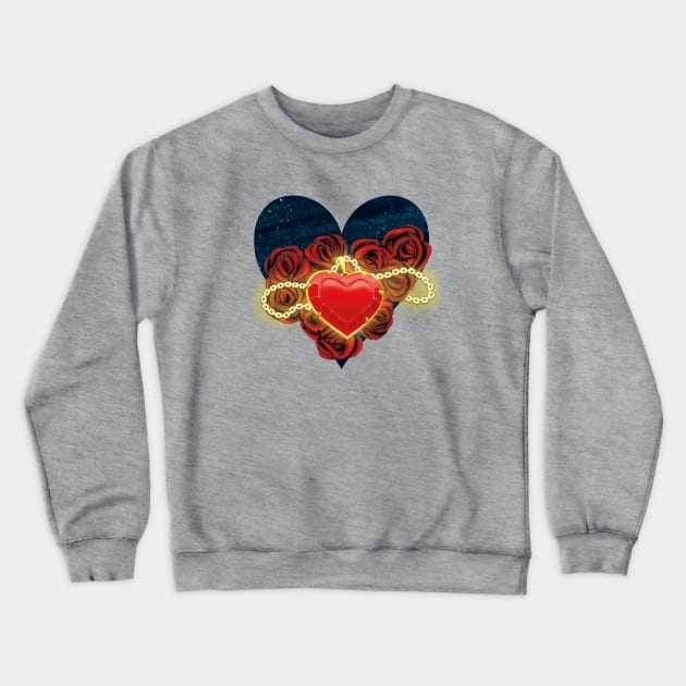 Heart Crewneck Sweatshirt by Behart